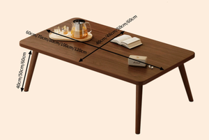 Modern Metal Coffee Table with Thick Tabletop and Reinforced <b>Legs</b> Space Saving Design for Living Room - Product Image 6
