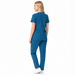 Tenue Médicale Personnalisée pour Médecins et Infirmières – Ensemble Blouse et Pantalon Unisexe pour Hôpitaux et Soins de Santé – Vente en Gros Fabricant - Product Image 6
