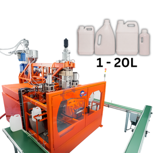 เครื่องขึ้นรูปขวดเจอร์รี่แคน HDPE PP ขนาด 10 ลิตร แบบอัตโนมัติ ความเร็วสูง ใช้พลังงานไฟฟ้าล้วน ยี่ห้อ SAVY พร้อมระบบควบคุม Delta PLC ประหยัดพลังงาน - Product Image 1