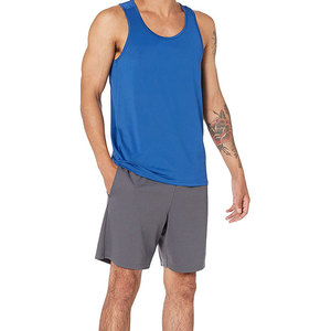 Débardeur respirant pour homme, sans manches, avec logo personnalisé, idéal pour l'entraînement et le sport (musculation) - Product Image 4