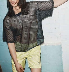 T-shirt en maille pour homme, coupe ample, respirant, streetwear, tee-shirt de sport OEM ODM - Product Image 4