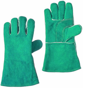 Gants de sécurité en cuir de qualité supérieure, résistants à la chaleur et aux étincelles, pour travaux industriels, lutte contre les incendies, soudage TIG. - Product Image 5