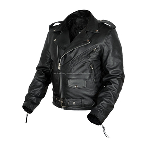 Chaqueta de mezclilla para motociclismo de invierno, personalizada, de alta calidad, con cremallera, cuello alto, impermeable, a prueba de viento, con bolsillos laterales, al por mayor - Product Image 3