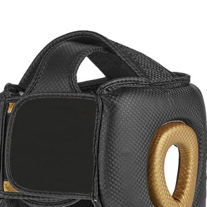 Protector de Cabeza de Taekwondo de Alta Calidad, Casco de Seguridad Transpirable de Cuero para Niños, Jóvenes y Adultos con Cierre de Velcro Personalizable - Product Image 6