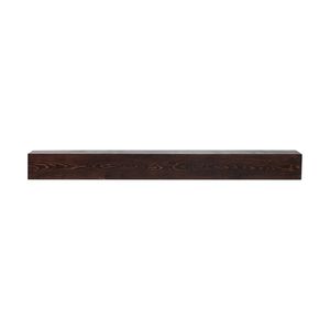 Mensola per Caminetto in Legno Naturale 183 x 20 x 13 cm, Capacità di Carico 22 kg, Mensola Galleggiante da Parete Stile Rustico - Product Image 1