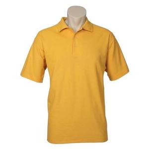 Chemise de sport décontractée de haute qualité avec logo et étiquette personnalisés, vêtements pour hommes, couleur jaune, polos - Product Image 5