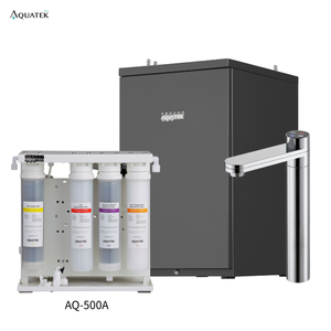 Distributeur d'eau sous évier à économie d'énergie BC TAP 3SC avec détection de fuite d'eau, en acier inoxydable, commercial, avec système RO (AQ-500A) - Product Image 1