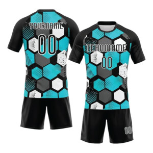 Ensemble Maillot et Short Personnalisé OEM pour Uniformes Sportifs d'Entreprise – Polyester Imprimé par Sublimation, Séchage Rapide, Idéal pour Événements d'Équipe et Événements d'Entreprise - Product Image 1