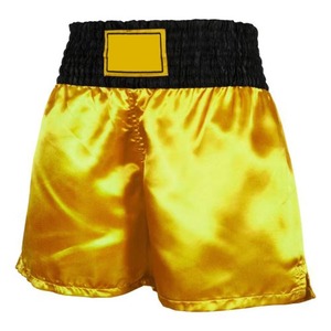 Shorts de boxe MMA imprimés tendance avec logo personnalisé pour hommes - Vêtements de combat Muay Thai durables et respirants - Product Image 4