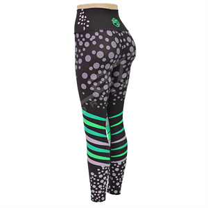 2025 Fábrica al por mayor Impresión digital de alta calidad Cintura alta para yoga Buttery Color suave mariposa Cintura elástica Leggings de yoga - Product Image 4