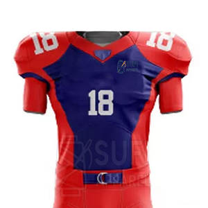 Uniforme de Fútbol Americano Personalizado con Logotipo, Transpirable, de Manga Corta, para Entrenamientos, Prácticas y Partidos Profesionales - Product Image 4