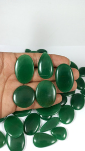 Cabujón de Aventurina Verde Natural de Alta Calidad, Forma Ovalada Lisa, Gema Suelta para Joyería, Gemas al por Mayor - Product Image 3