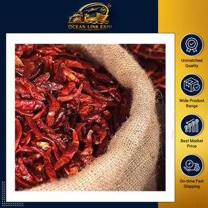 Chile Rojo Seco Natural Entero de Alta Picantez para Sazonar en la Industria Alimentaria y Distribución al por Mayor - Product Image 2
