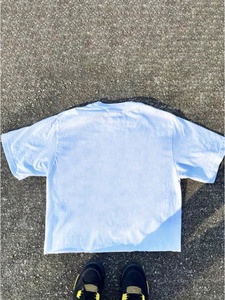 Camiseta de algodón con lavado ácido, estampado personalizado, estilo vintage, oversize y de gramaje pesado para streetwear - Product Image 2
