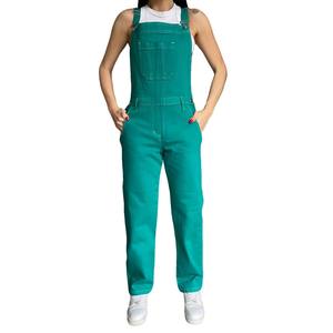 Women Y2K Clothing Workwear Dress Casual Belt Waist Girls Jeans Pants Sleeveless Jumpsuits Straps Button Pocket Denim <b>Overalls</b> - Product Image 1
