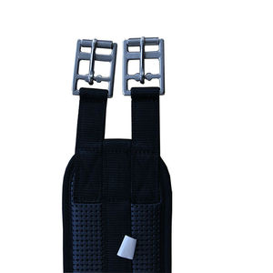 เส้นรอบวงสำหรับขี่ม้าสีทึบพร้อมหัวเข็มขัดปิดวัสดุสิ่งทอ - Product Image 3