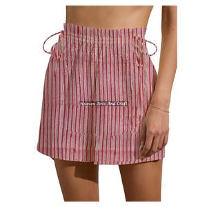 Meilleur Prix – Nouveaux Shorts de Week-end pour Femmes avec Cordon de Serrage – Personnalisables – Coton – Idéaux pour l'Été – Pantalons Courts de Jogging pour Femmes - Product Image 5