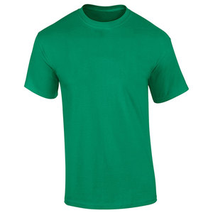 Camiseta Formal de Cuello Redondo para Hombre, 100% Algodón, Corte Holgado, Manga Corta, Transpirable, Anti-Pilling, de Alta Calidad, al Mejor Precio - Product Image 2