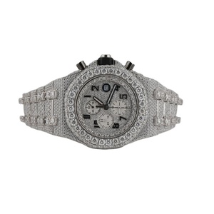 Alta demanda Reloj de diamantes de lujo para hombres Aniversario de bodas y regalo Reloj de diamantes completo para exportación Venta de India - Product Image 1