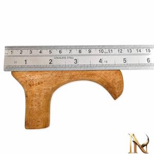 Décoration artisanale rustique pour la maison, en bois poli sculpté à la main, écologique et naturel - Product Image 1