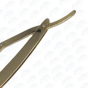 Rasoir droit pliable en acier inoxydable personnalisé Outil de toilettage de précision pour les barbiers professionnels et les amateurs de rasage - Product Image 6