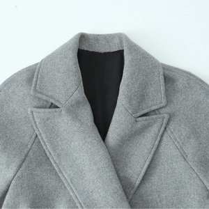 Custom Women's Long Wool Coat Manufacturer OEM ODM Warm Winter Outerwear Wholesale Factory Price - Product Image 4