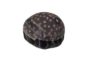 Perruque et toupet 100% cheveux humains, cheveux vierges chinois Remy, prothèse Taz Hair BD Lace Front Water Wave - Product Image 6