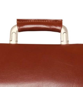 Bolsos para Portátil de Cuero Genuino, Impermeables, de Piel de Vaca, Bolsa de Mano para Portátil, Bolsa de Viaje para Computadoras con Bolsas de Almacenamiento - Product Image 3