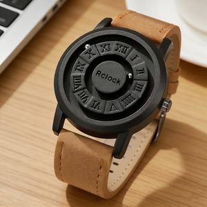 Set de 5 Relojes de Cuarzo y Pulseras de Moda para Hombre, Reloj Casual |   Reloj Minimalista B918 - Product Image 4