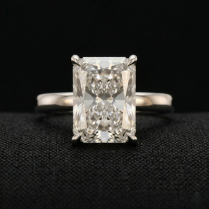 Elegante Anillo de Diamantes de Platino, Joyería Premium para Bodas, Fiestas, Compromisos y Regalos - Product Image 1