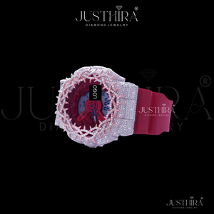 High Quality Moissanite Diamond <b>Watch</b> Fully <b>Iced</b> <b>Out</b> Luxury Jewelry Style Wristwatch Available At Export Quality And Price - Product Image 3