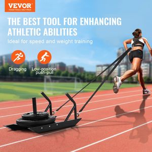 Steel Power Sled Workout Equipment for Weight <b>Training</b> Fitness <b>Strength</b> Speed <b>Training</b> Sled Handle Athletic Exercise Accessory - Product Image 2