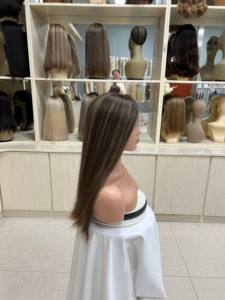 Pelucas Frontales de Encaje HD de Cabello Humano Virgen Chino al por Mayor de Fábrica, Transparentes, de Longitud Larga, Tamaños de Gorra Pequeños/Grandes, 150% de Densidad - Product Image 4