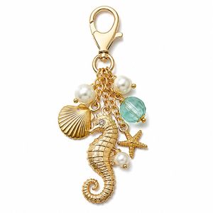 Pearl Conch Shell <b>Charms</b> for Beach <b>Bags</b> Summer Resort Tassel <b>Bag</b> <b>Charm</b> - Product Image 2