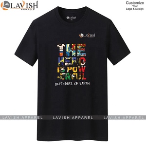 T-shirt à manches courtes 100% coton pour hommes personnalisés en gros Vêtements somptueux avec impression numérique Logo personnalisé - Product Image 2