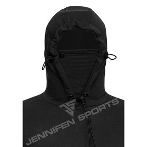 Sweat-shirts à capuche unisexes surdimensionnés de haute qualité pour hommes, logo personnalisé, 450 g, tricotés, 100 % coton, respirants, séchage rapide, hiver - Product Image 4