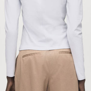 Service OEM : Conception de T-shirts à Manches Longues pour Femmes avec Logo Personnalisé, Matériaux de Haute Qualité, Conception de Logo Personnalisé 2026 - Product Image 6