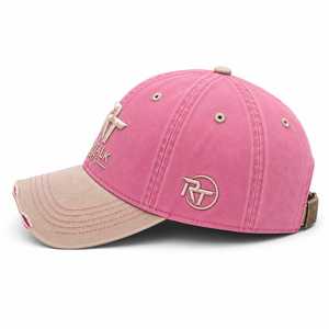 Gorra de Béisbol Más Vendida, 6 Paneles, Logotipo Bordado, Ajustable, Unisex, Denim Lavado, Estilo Casual - Product Image 3