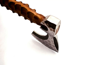 Hache de Bushcraft LEGACY BLADES, lame en acier au carbone forgée, manche en bois fait main, hache de plein air, fabricant en gros - Product Image 2