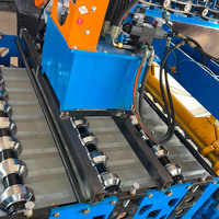 Machine de formage à froid de tuiles de toit en acier de haute précision résistantes aux tremblements de terre du Népal avec moteur, contrôle PLC et certification CE