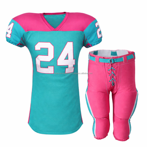 Camiseta de fútbol americano profesional para el día del partido, de malla, con costuras reforzadas, logotipo de patrocinador personalizado, número en la espalda, camiseta de fútbol americano - Product Image 3