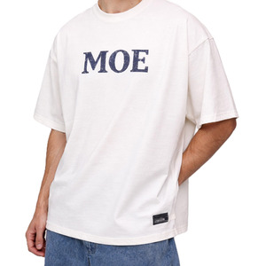 T-shirt pour homme style streetwear, 100 % coton, coupe décontractée, impression de logo personnalisé sur le devant, production en gros - Product Image 3