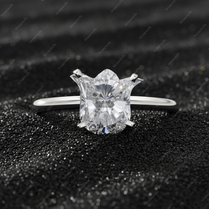 Regalo Perfecto: Diamante Sintético en Forma de Tulipán, DEF VVS VS1, 0.5CT-3CT, Certificado IGI, CVD HPHT, Colores Intensos, Venta al Por Mayor - Product Image 2