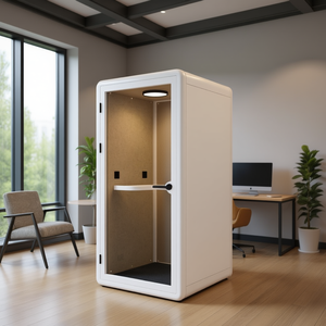 Cabina Telefónica Acústica Moderna Solo HIPOD, Cabinas de Oficina para el Hogar o la Oficina, para Reuniones o Llamadas Telefónicas - Product Image 2