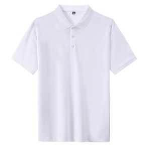 Camiseta de Golf Personalizada con Bordado, para Hombre, de Alta Calidad, Algodón, Manga Corta, Secado Rápido, Transpirable, Ropa Deportiva Informal - Product Image 1