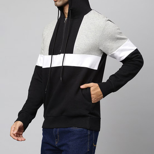 Sweat à capuche demi-zip pour homme, dernier design, 100% coton, imprimé brodé, grande taille, bonne qualité, prix raisonnable, best-seller - Product Image 5