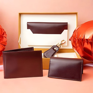 Premium Smooth Genuine Leather Men's Bifold <b>Wallet</b> Multi Slot Card Storage Section Horizontal Currency <b>Billfold</b> Compartment - Product Image 2