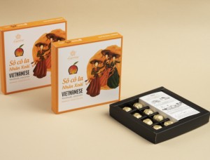 Mangue de culture vietnamienne au chocolat noir, coffret cadeau pour la vente en gros de chocolats et articles souvenirs - Product Image 4