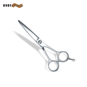 Ciseaux de barbier à lame droite en acier inoxydable poli avec poignée élégante, pointe aiguë pour une utilisation esthétique, coupe de cheveux - Product Image 3