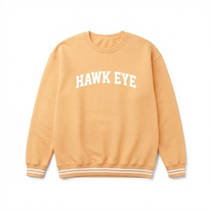 เสื้อฮู้ด HAWK EYE SPORTS รุ่น Autumn/Winter สำหรับผู้หญิง ผ้าฟลีซเนื้อนุ่ม สไตล์สตรีทแวร์ คอกลม ไหล่ตก ระบายอากาศได้ดี น้ำหนัก 360 กรัม ผลิตจากผ้าฝ้าย 100% - Product Image 5